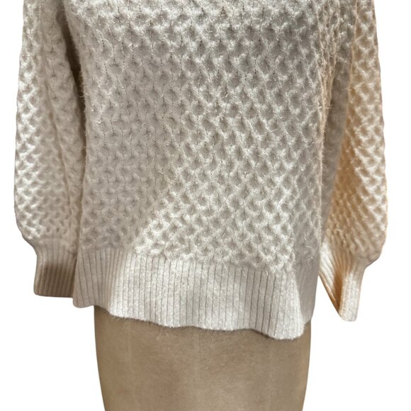 Line & Dot x REVOLVE Textured Knit Sweater – White – Size Small - Picture 4 of 6